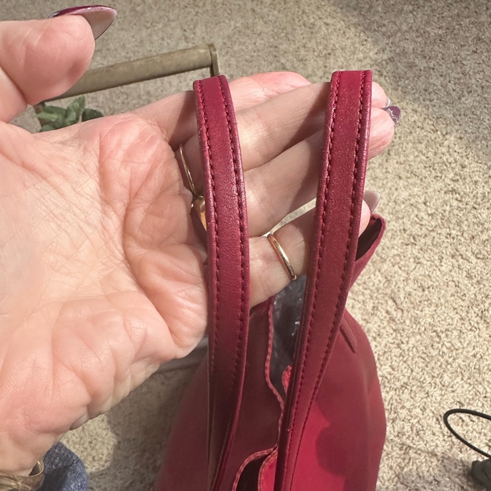 Loewe Vibrant Red Leather Tote - Picture 9 of 16
